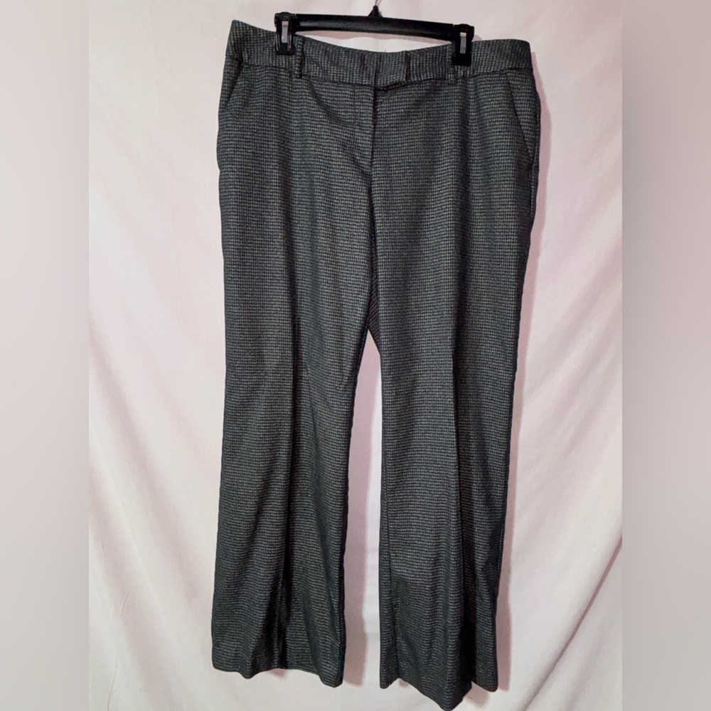 Worthington Gray Houndstooth Dress Pants